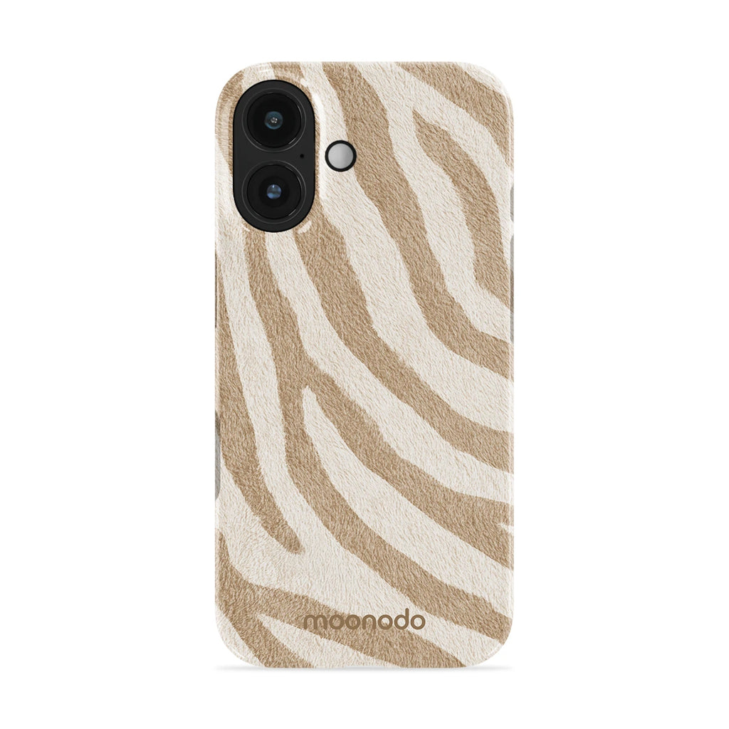 Linen Zebra - iPhone 16 Case
