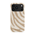 Linen Zebra - iPhone 17 Pro Case