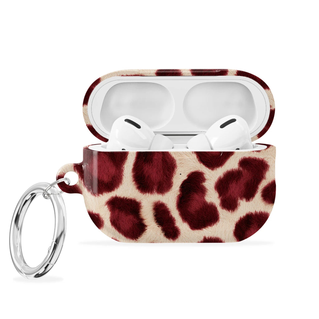 Bordeaux Leopard - AirPods Pro 2 Case