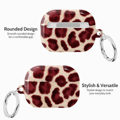 Bordeaux Leopard - AirPods Pro 2 Case