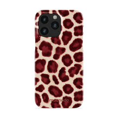 Bordeaux Leopard - iPhone 14 Pro Max Case