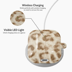 Latte Leopard - AirPods 1 & 2 Case
