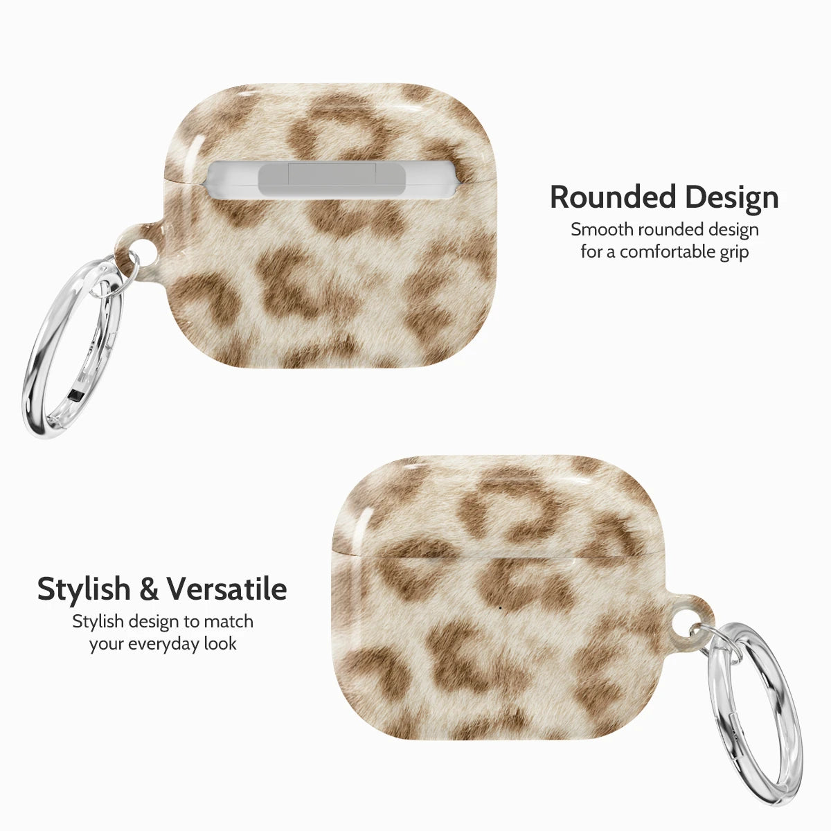 Latte Leopard - AirPods 3 Case