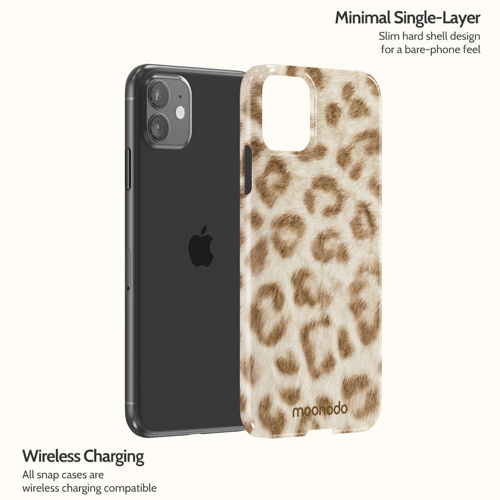 Latte Leopard - iPhone 11 Case