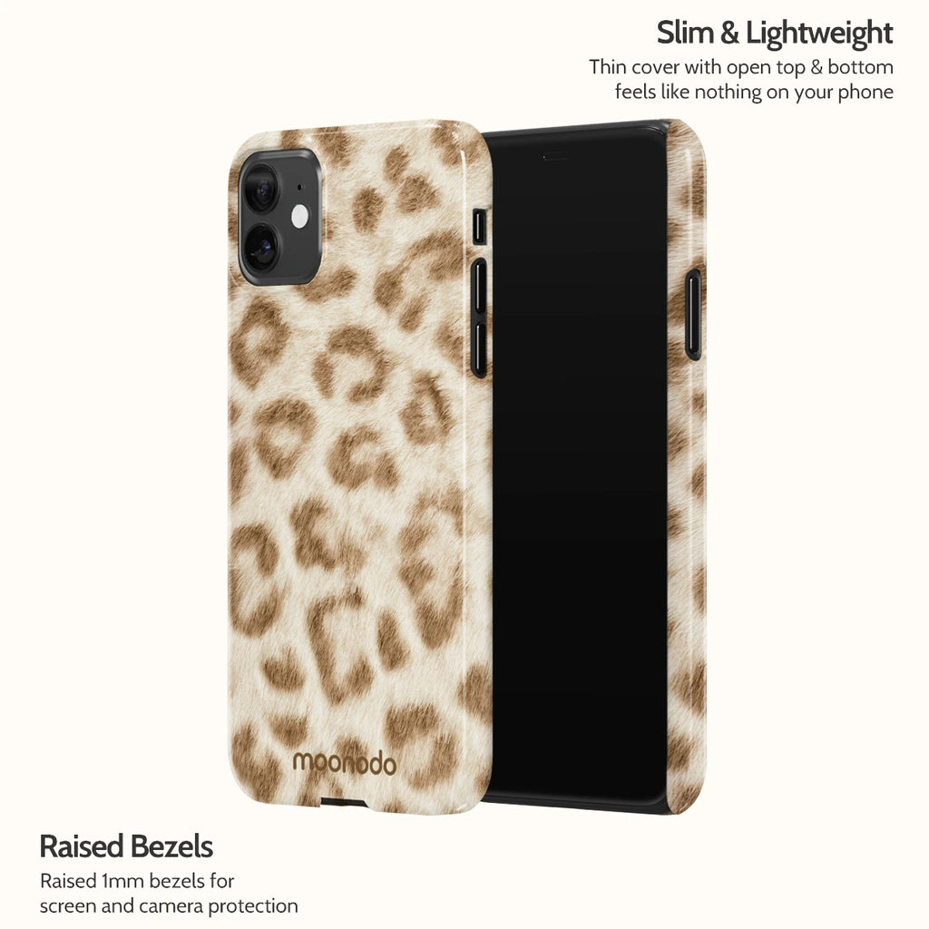 Latte Leopard - iPhone 11 Case