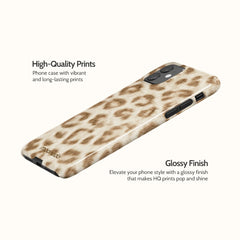 Latte Leopard - iPhone 11 Case
