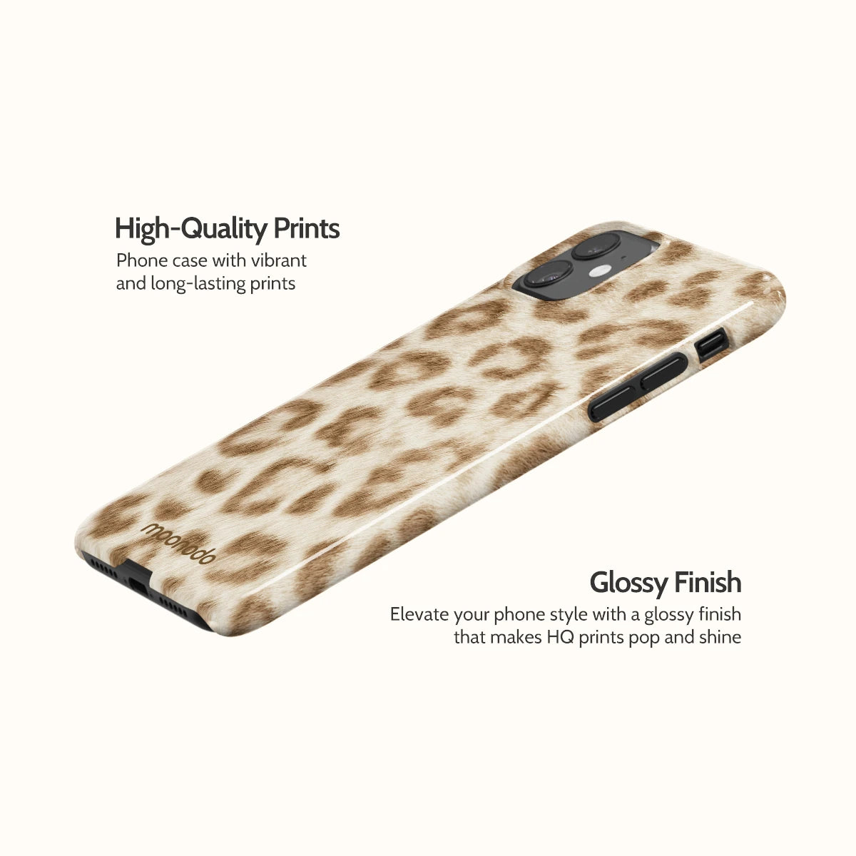 Latte Leopard - iPhone 11 Case