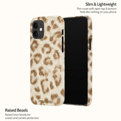 Latte Leopard - iPhone 12 Case