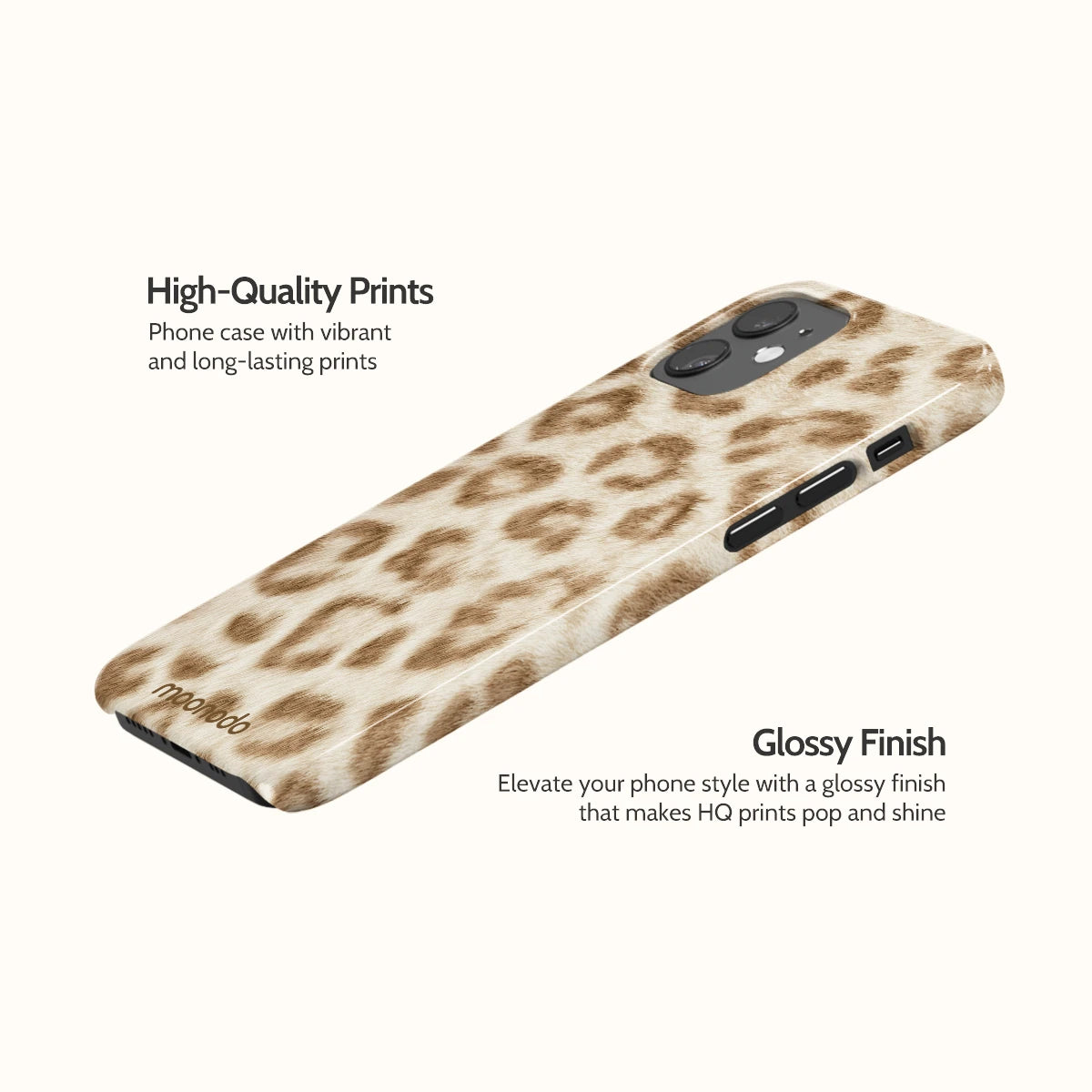 Latte Leopard - iPhone 12 Case