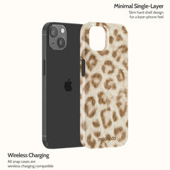 Latte Leopard - iPhone 13 Case
