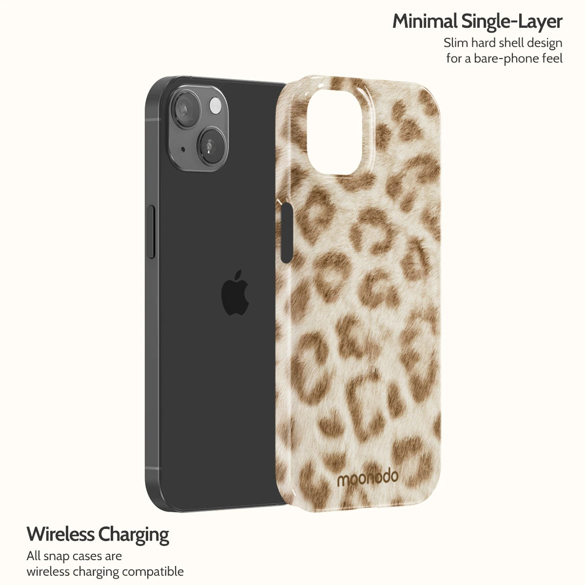 Latte Leopard - iPhone 13 Case