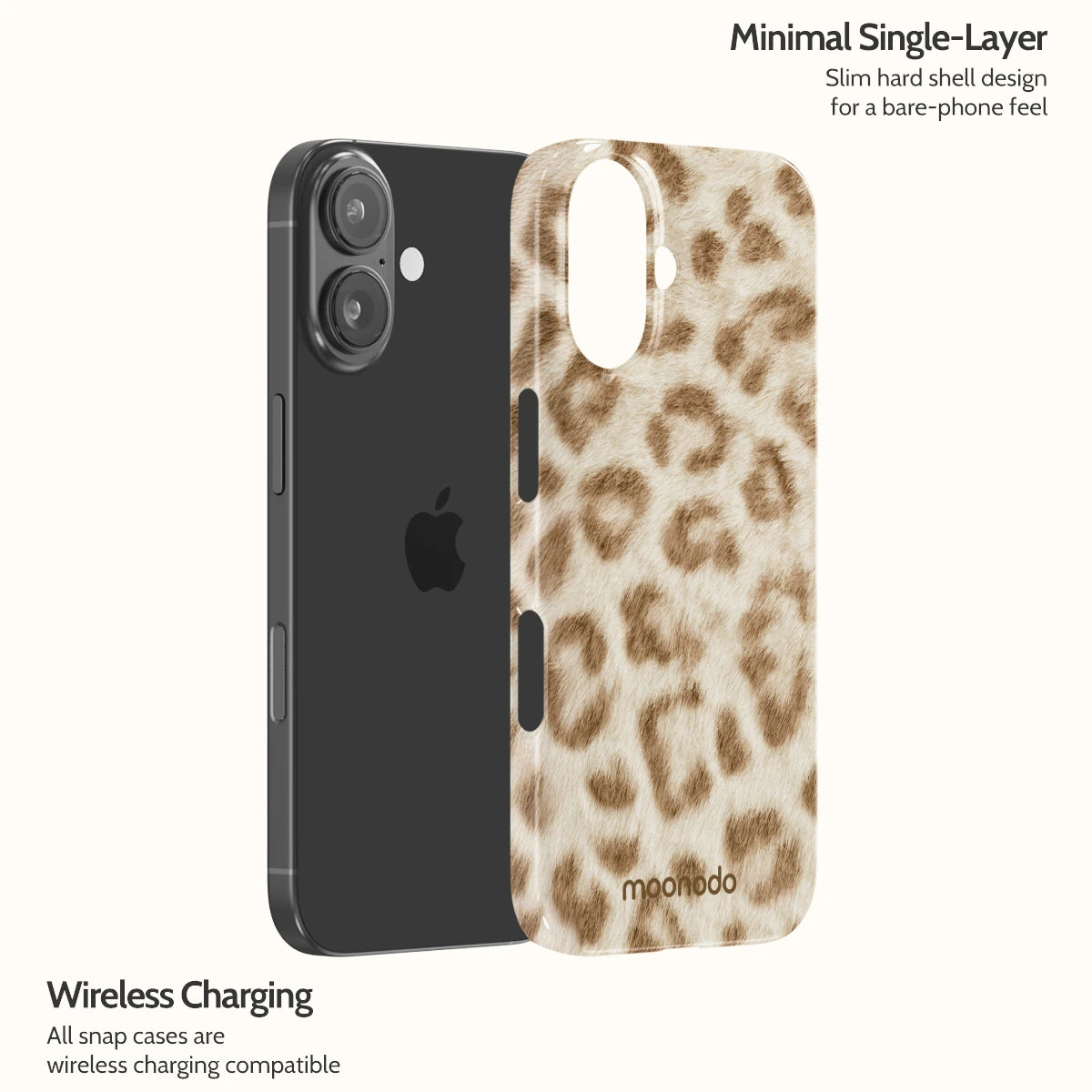 Latte Leopard - iPhone 16 Case