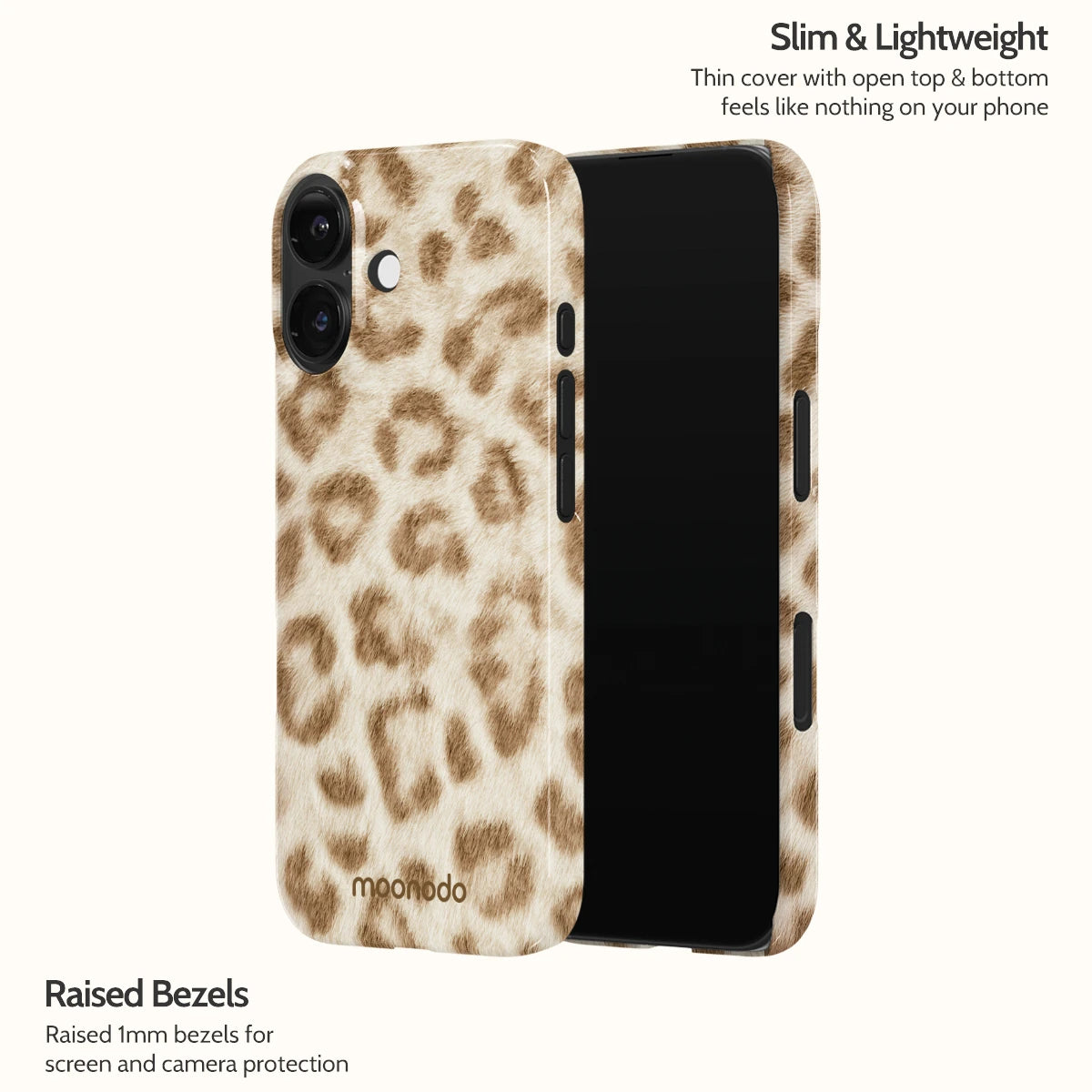 Latte Leopard - iPhone 16 Case