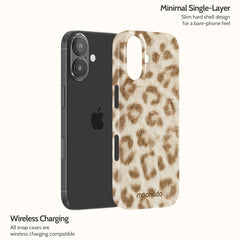 Latte Leopard - iPhone 17 Case