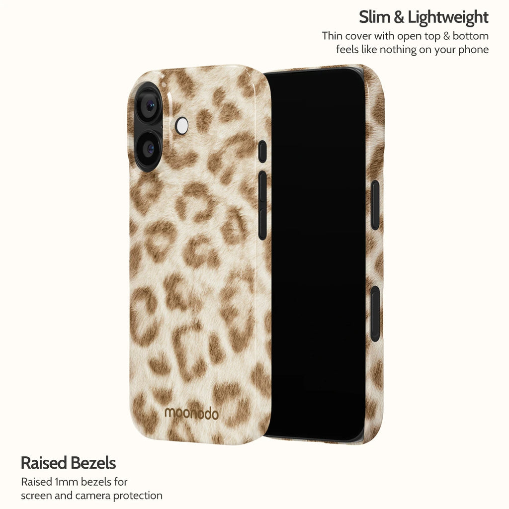 Latte Leopard - iPhone 17 Case