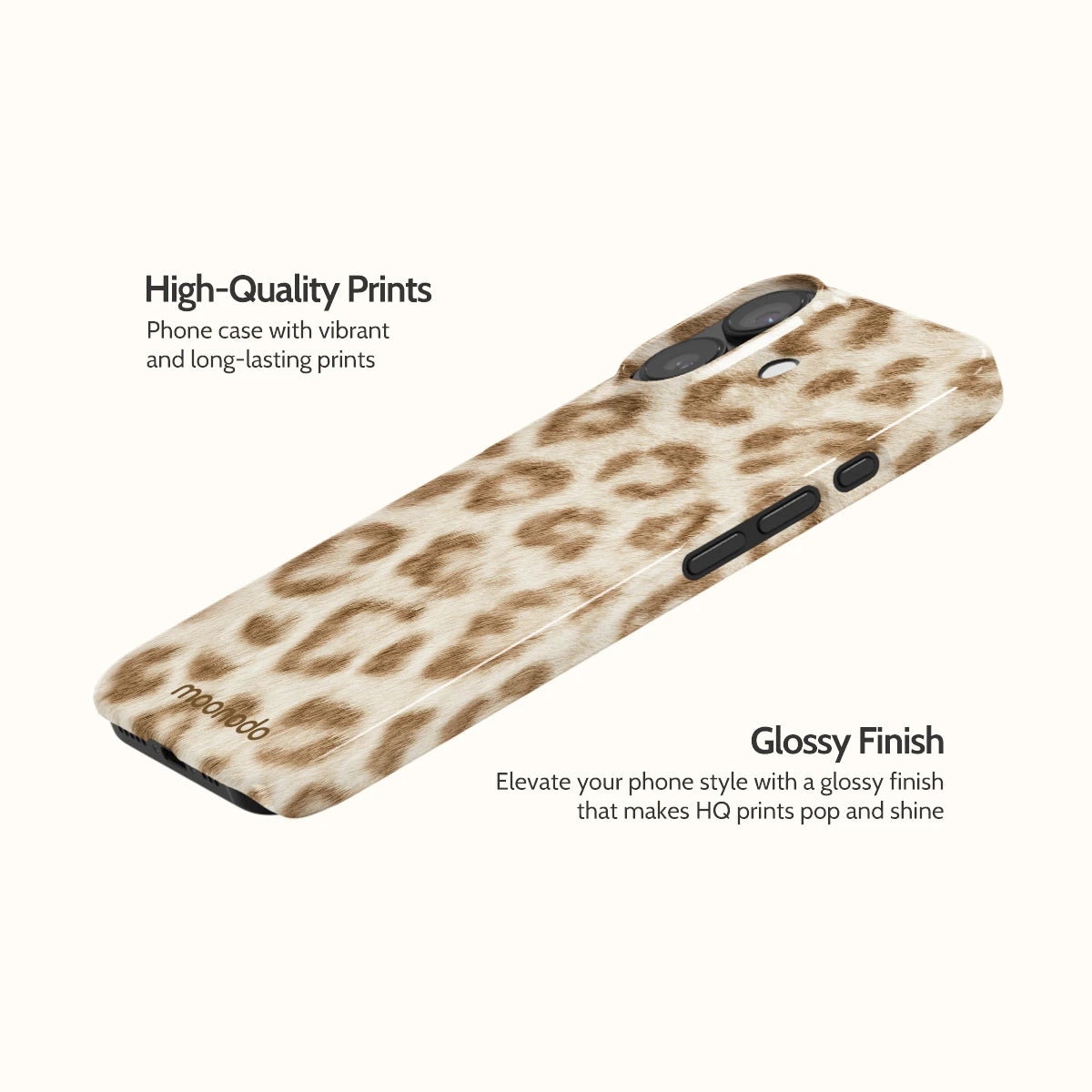 Latte Leopard - iPhone 17 Case