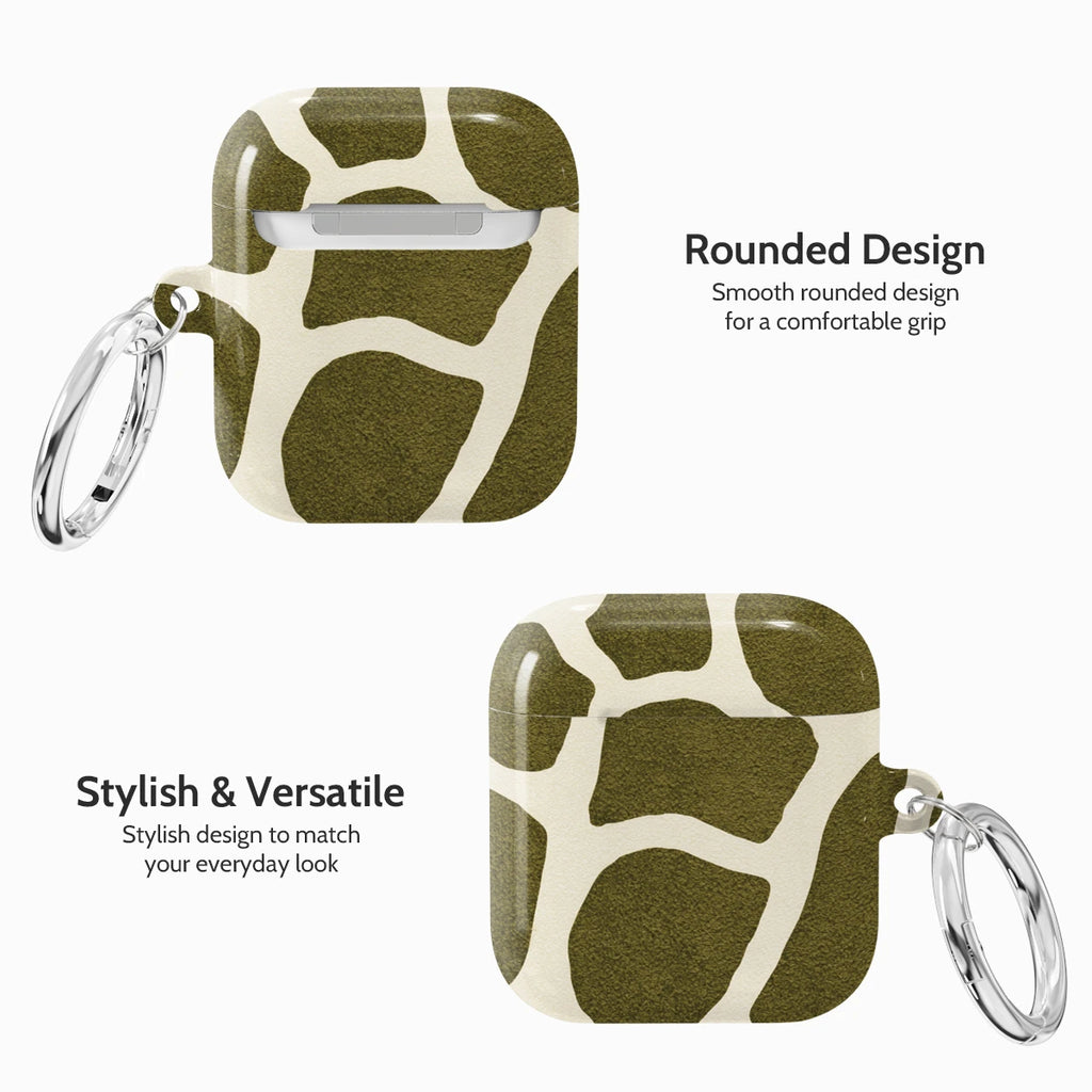 Olive Giraffe - AirPods 1 & 2 Case