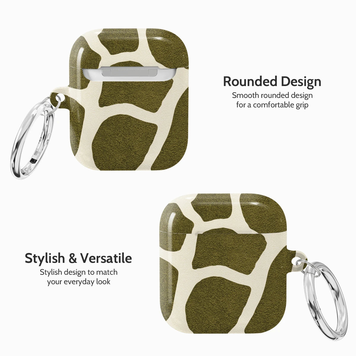 Olive Giraffe - AirPods 1 & 2 Case