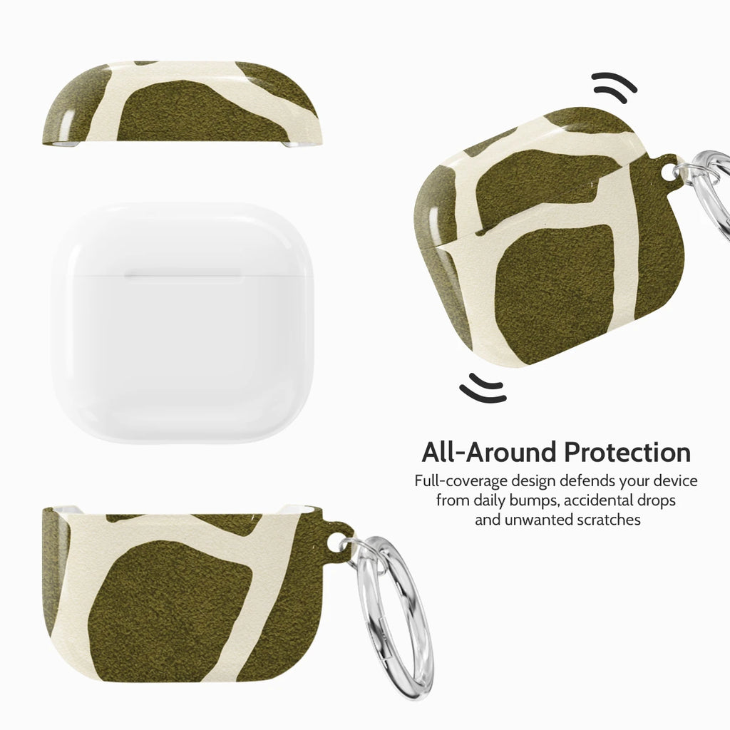 Olive Giraffe - AirPods 4 Case
