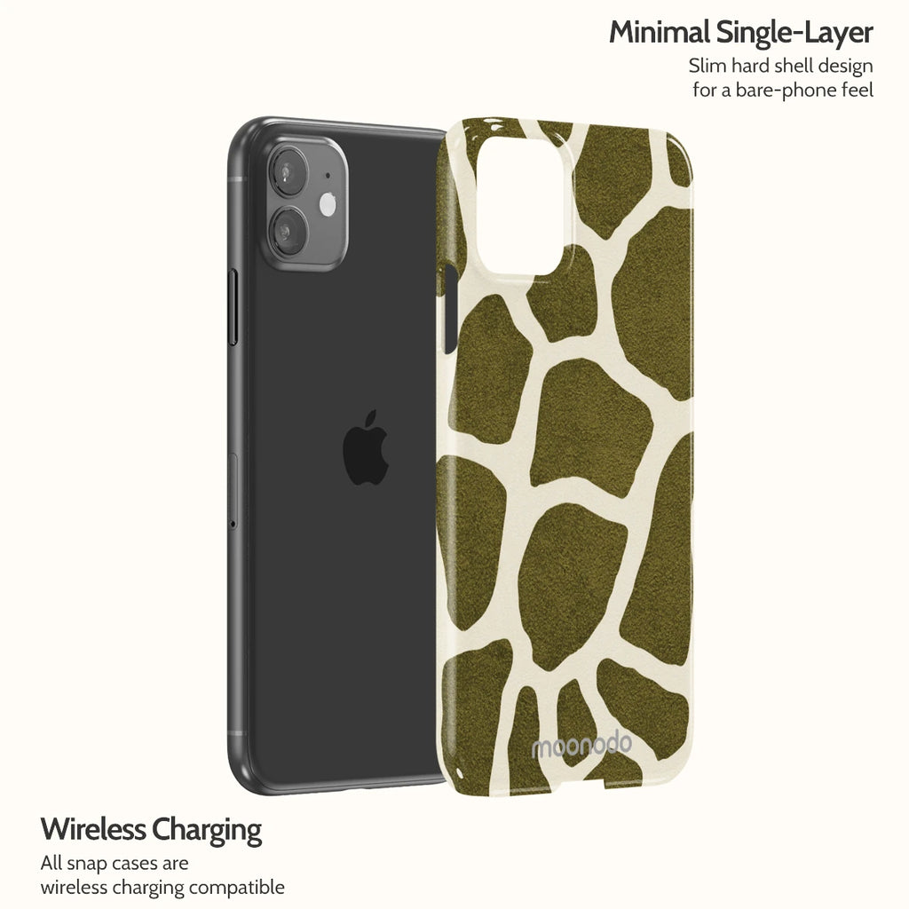 Olive Giraffe - iPhone 11 Case