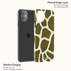 Olive Giraffe - iPhone 11 Case