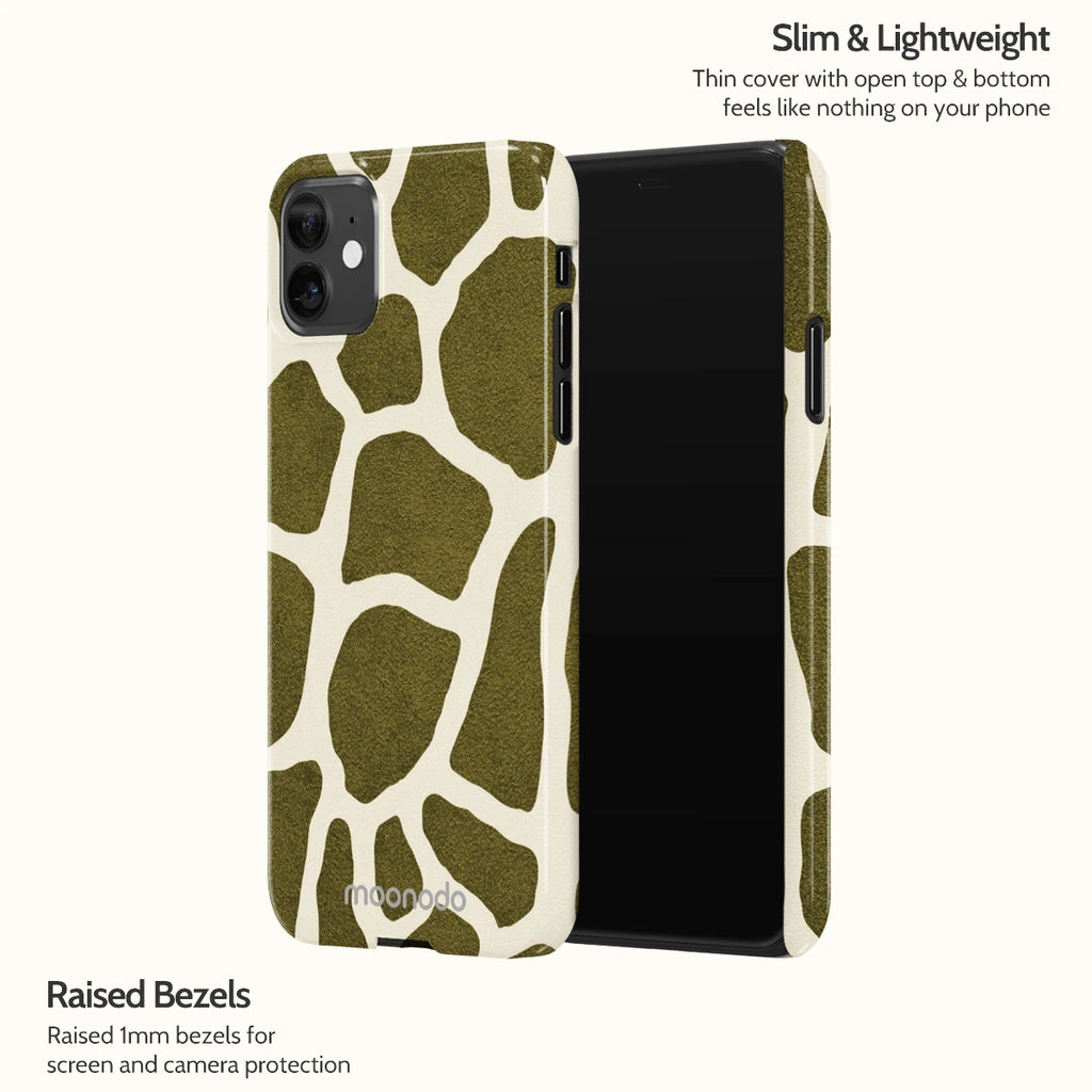 Olive Giraffe - iPhone 11 Case