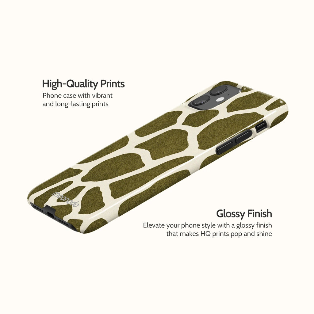 Olive Giraffe - iPhone 11 Case