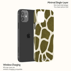 Olive Giraffe - iPhone 12 Case