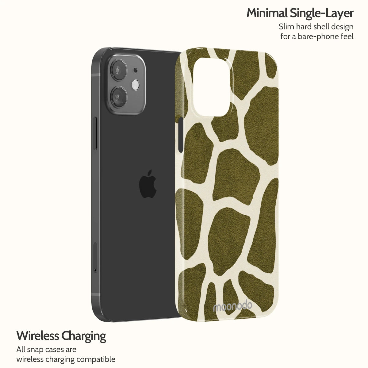 Olive Giraffe - iPhone 12 Case