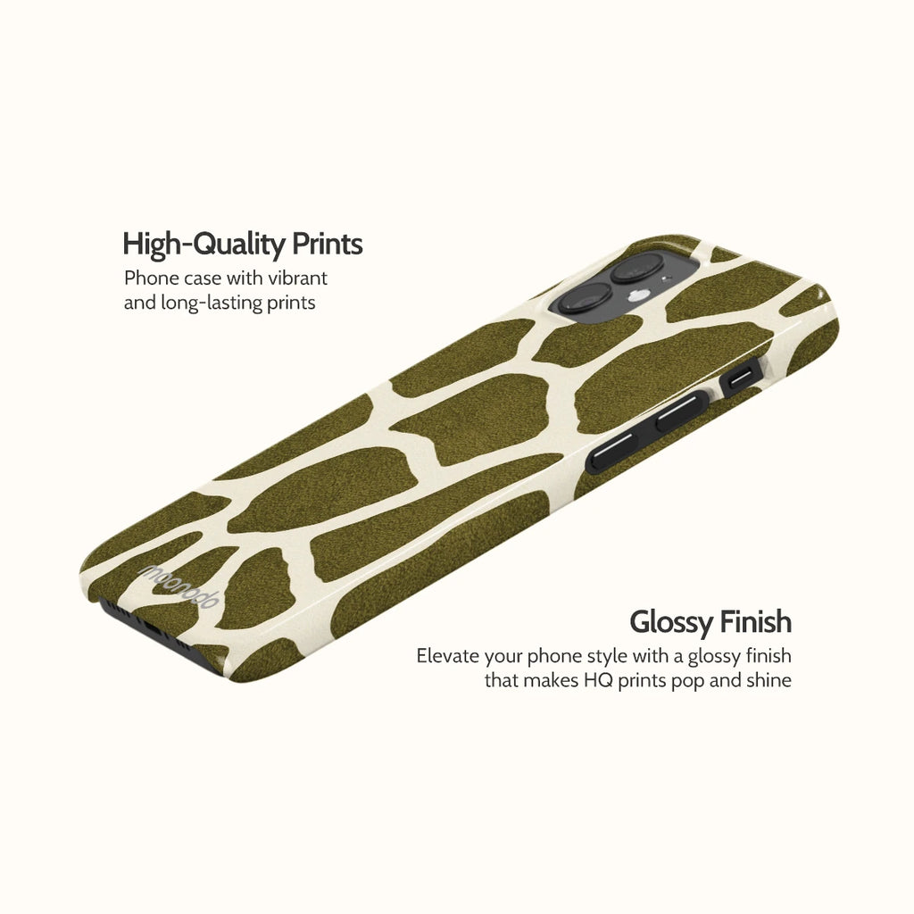 Olive Giraffe - iPhone 12 Mini Case