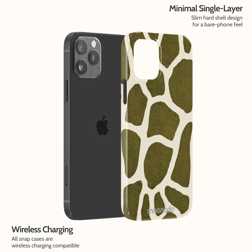 Olive Giraffe - iPhone 12 Pro Case