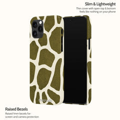 Olive Giraffe - iPhone 12 Pro Case