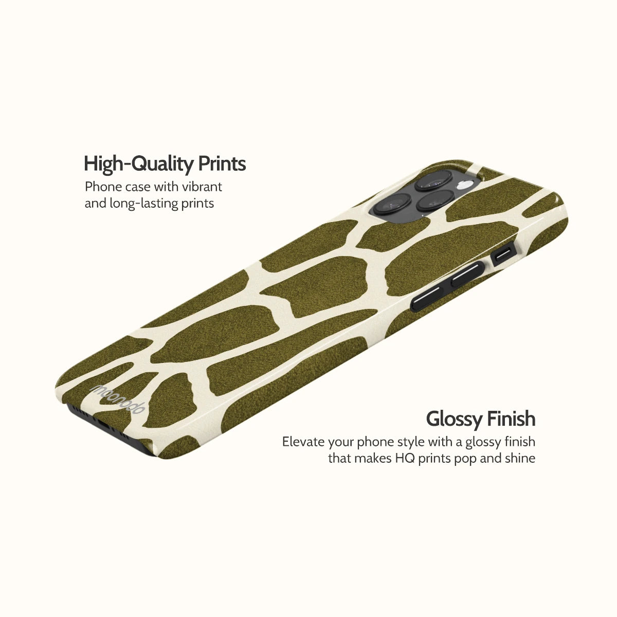 Olive Giraffe - iPhone 12 Pro Case