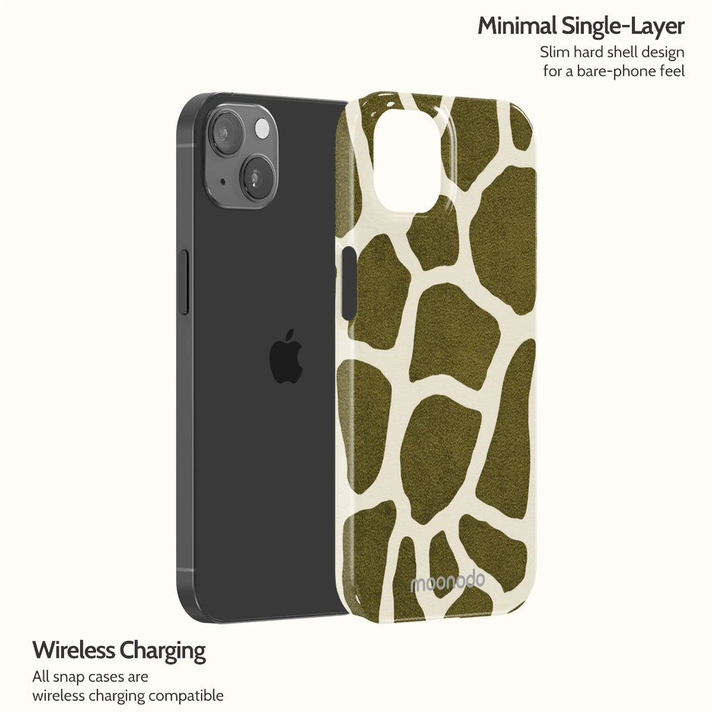 Olive Giraffe - iPhone 13 Case