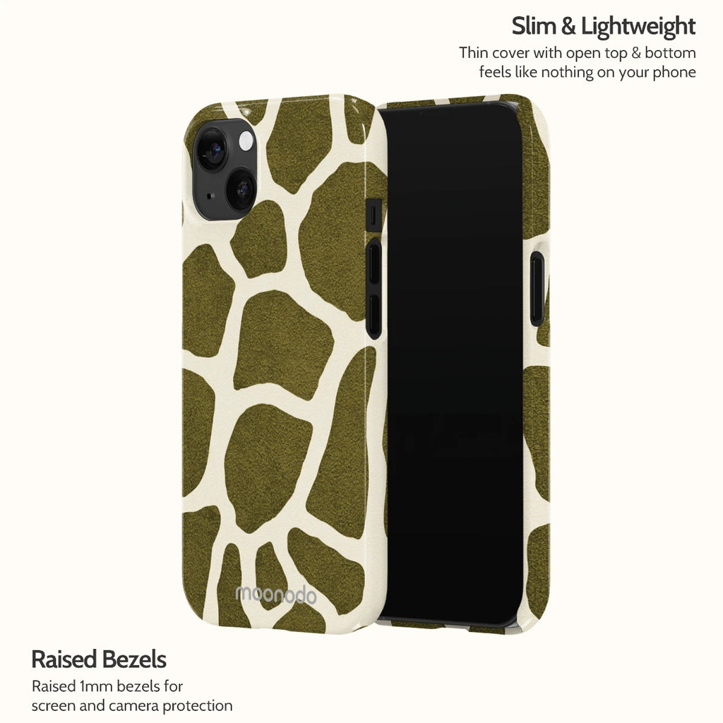Olive Giraffe - iPhone 13 Case