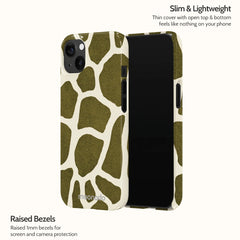 Olive Giraffe - iPhone 13 Case