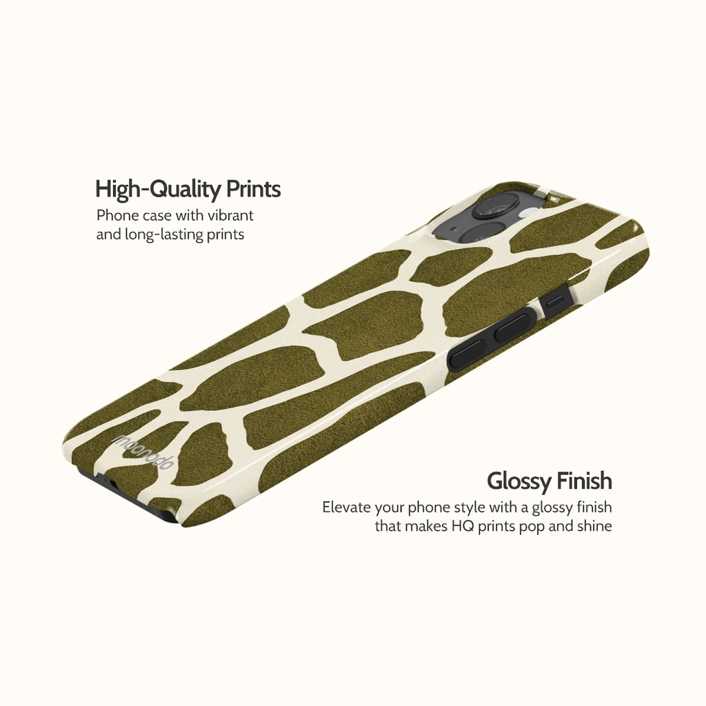 Olive Giraffe - iPhone 13 Case
