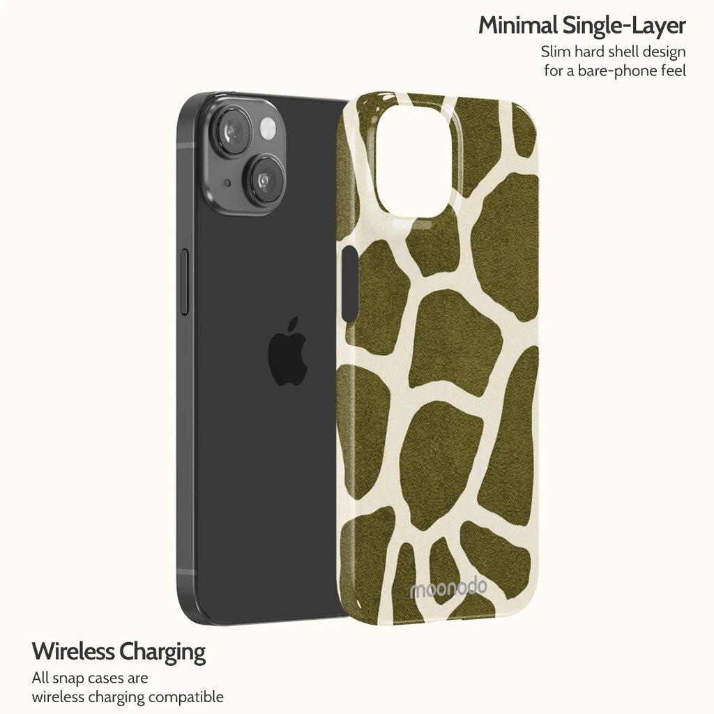Olive Giraffe - iPhone 14 Case