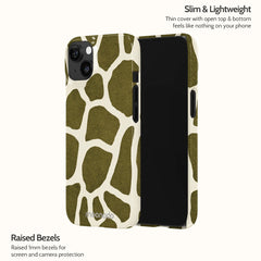Olive Giraffe - iPhone 14 Case