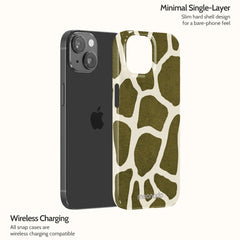 Olive Giraffe - iPhone 15 Case