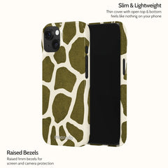 Olive Giraffe - iPhone 15 Case