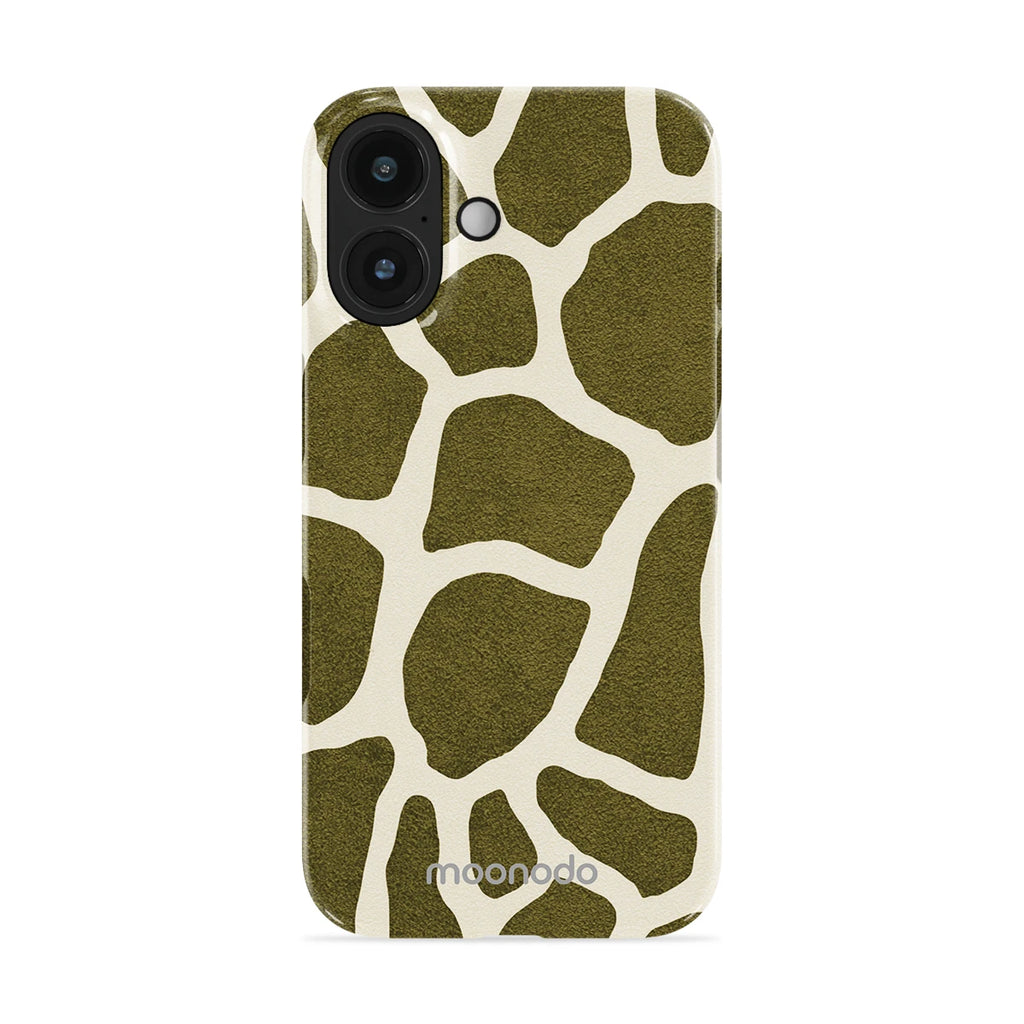 Olive Giraffe - iPhone 16 Case