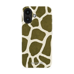Olive Giraffe - iPhone 16 Case