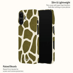 Olive Giraffe - iPhone 16 Case