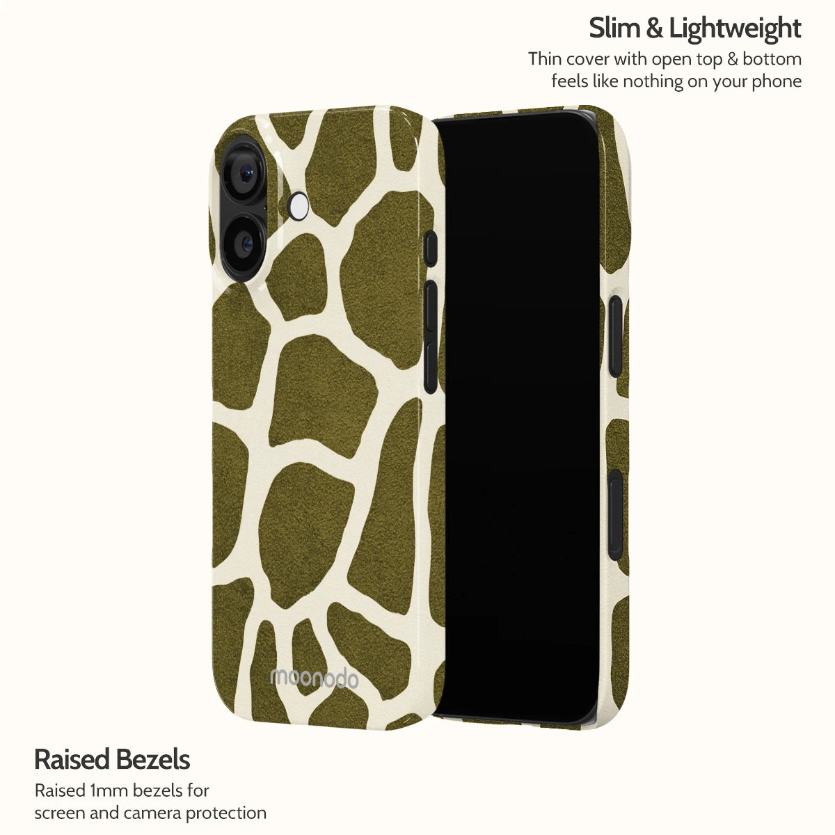 Olive Giraffe - iPhone 17 Case
