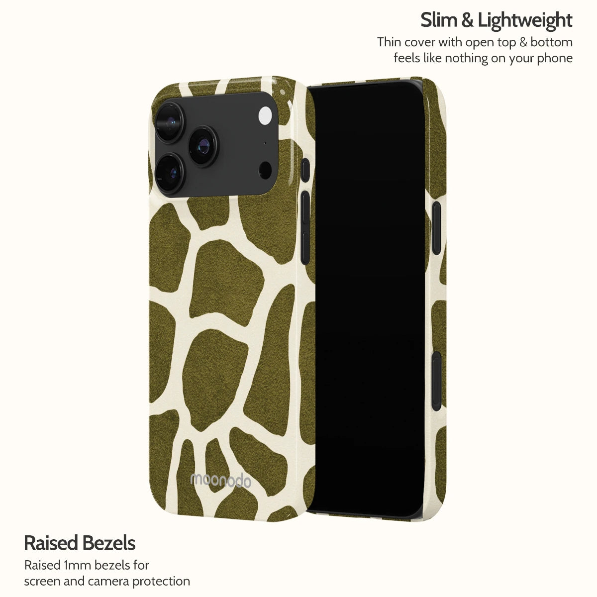 Olive Giraffe - iPhone 17 Pro Max Case