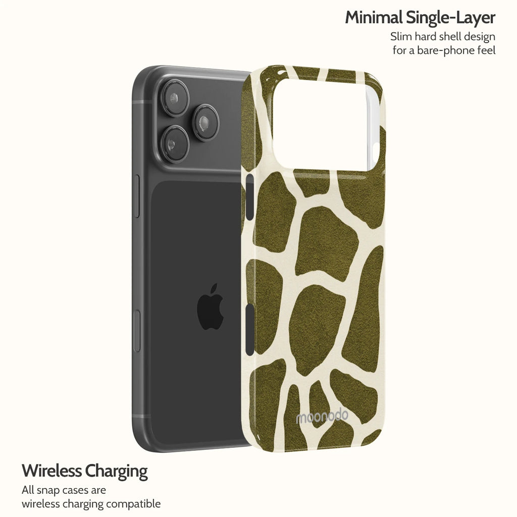 Olive Giraffe - iPhone 18 Pro Max Case