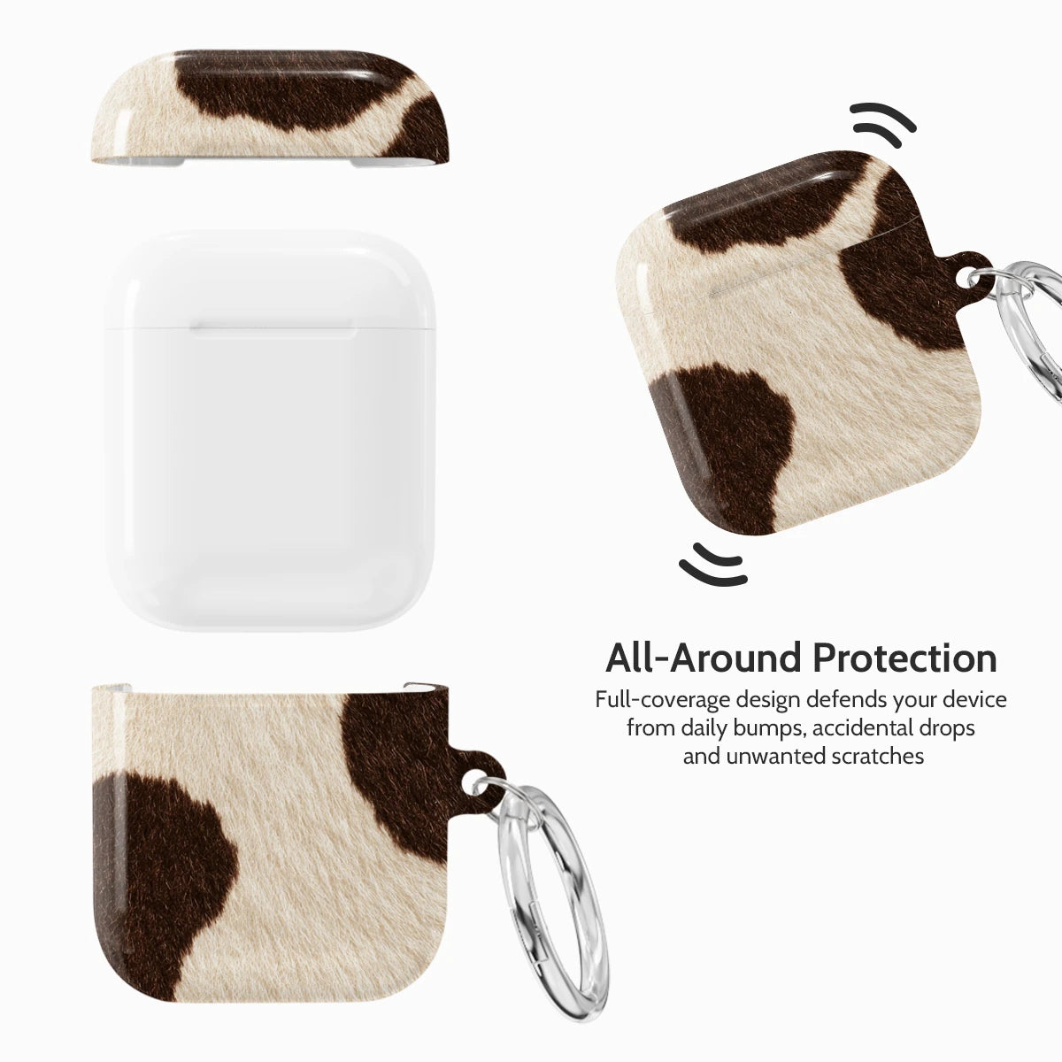Truffle Moo - AirPods 1 & 2 Case