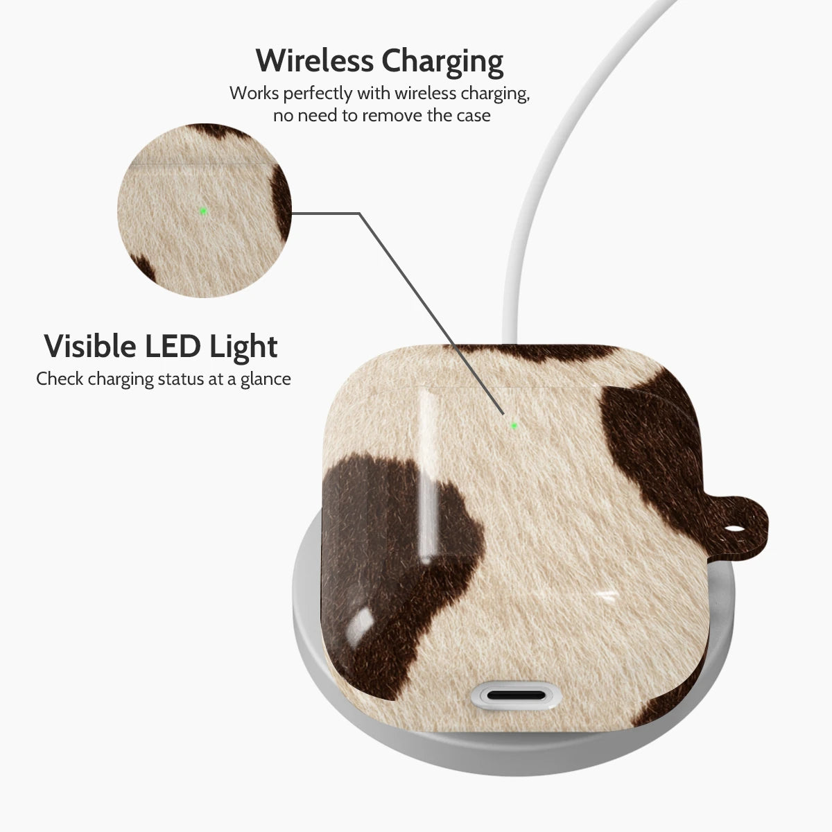 Truffle Moo - AirPods 1 & 2 Case