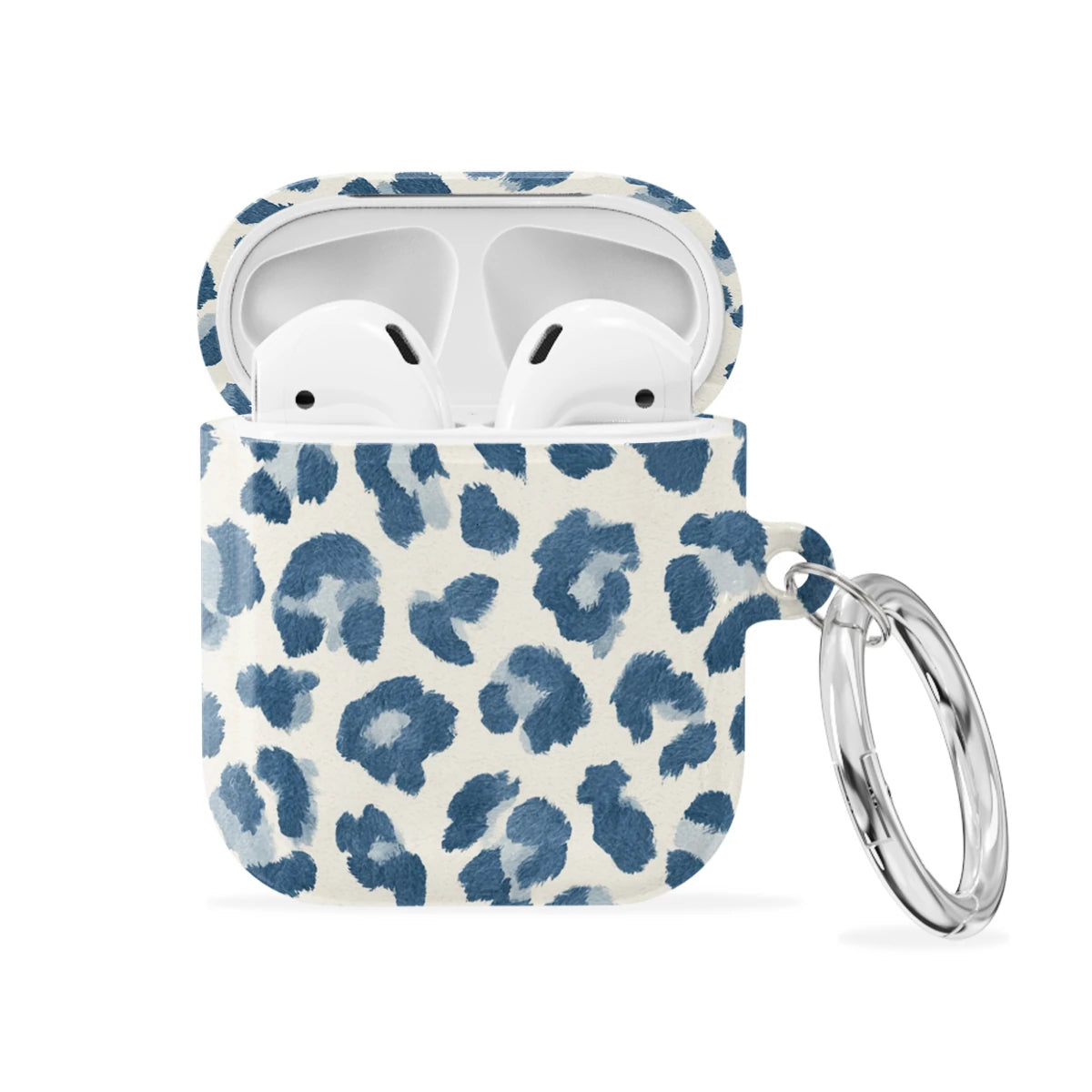 Denim Leopard - AirPods 1 & 2 Case
